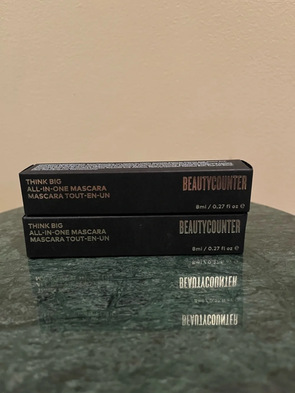 TWO New in box, Beautycounter Think Big All In One Mascaras
